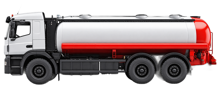 Fuel tanker truck